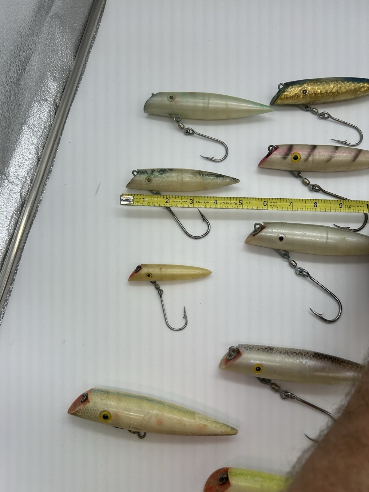 Qty (22) Vintage Ace-Hi & Silver Harde 6 1/2” + Unlabeled   Saltwater Lures - Image 4