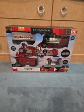 FAO Schwarz Holiday Train Motorized Train Set...