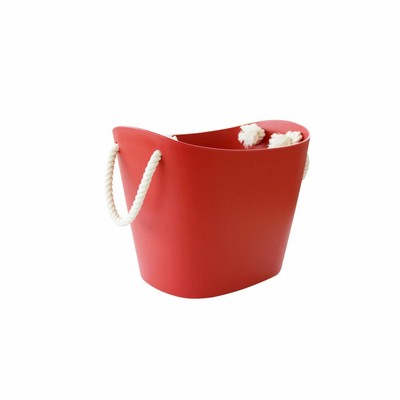 Panier De Rangement Hachiman Balcolore M Rouge - 19L, Polypropylène, Rangement Pratique