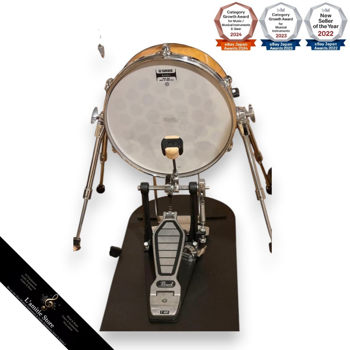 Yamaha DTXtreme First Gen Electronic Drum Set with Manuals Pearl