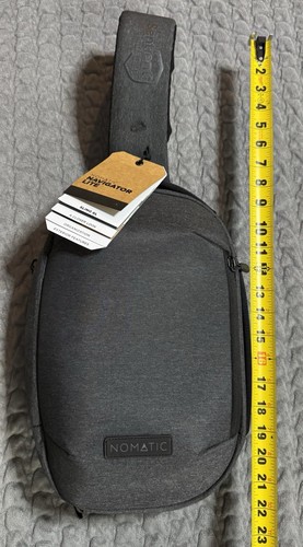 NWT! NOMATIC Navigator Lite Sling Bag-6L-Grey Color-MSRP $99 - Picture 11 of 11