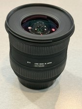 SIGMA 10-20mm F4-5.6 EX DC HSM AF Wide Angle Zoom Lens For Nikon F Mount APS-C