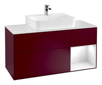 Villeroy & Boch Finion Waschbeckenunterschrank FüR Becken Mittig Regal Rechts...