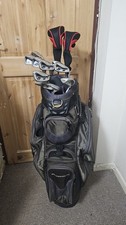 Full Golf Set 3-5 Wood 3-9 irons Putter and Chipper with golf bag Right Handed