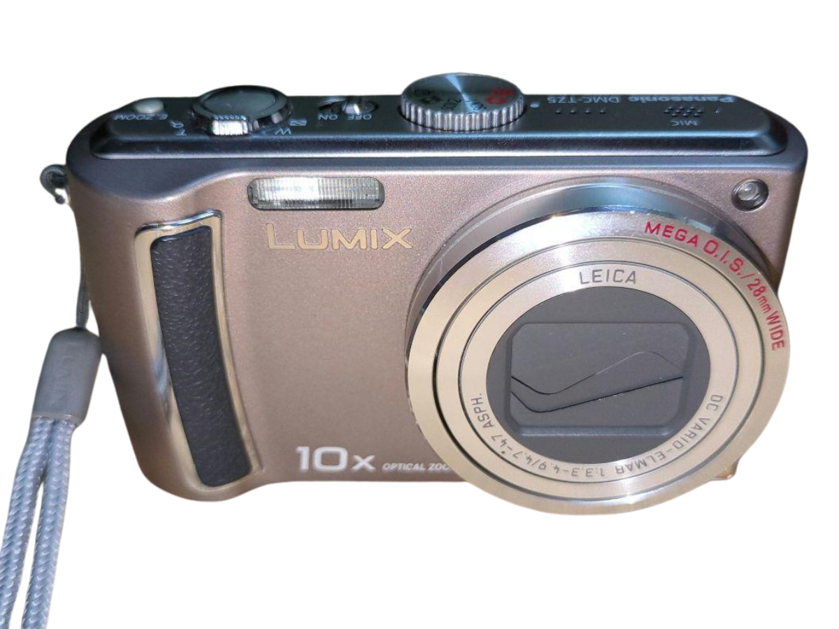 Panasonic LUMIX DMC-TZ5 Brown 9.1 MP Compact Digital Camera Used