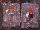 One Piece Luffy’s Archive of Adventure Vol. 2 *OPENED* Figurine Set of (x2) — photo 2
