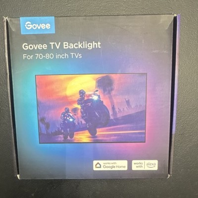 Govee LED TV Backlight Light Strip Kit H6196, Multicolor, 70-80 Inch, Smart Home