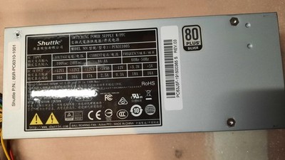 Shuttle Netzteil mit 500W 80 Plus   Silber  (85R-PC6310-1001 )