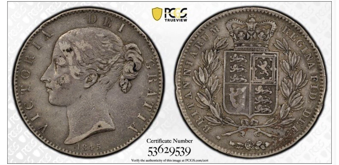 1845 Year UK Crown Coins for sale | eBay