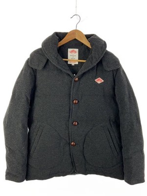 DANTON Down Jacket, Size 42, Wool, Black (Solid Color), 17A-FA-002