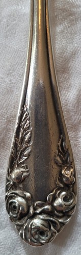 Tenedor para servir carne fría WALLACE ROSA PLATA ESTERLINA 8 1/2" - Imagen 5 de 6