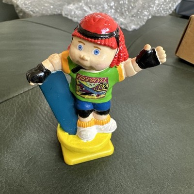 Vintage CPK Cabbage Patch Kinder PVC Skateboard Girl Actionfigur 1990er Retro GPK