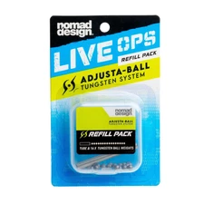 Nomad Design Live Ops Tungsten Fishing Lure Weight Ball Pack - Choose Weight BRA