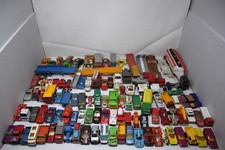 Grande lotto auto giocattolo Matchbox Hot Wheels Siku Majorette anni 80 - 3
