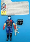 Vintage G.I. Joe Cobra Vipers (V1) 1986 Action Figure 100% Complete w filecard