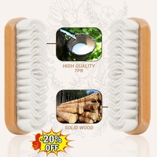 2 Pieces Suede Shoe Brush Nubuck Cleaner Magic Silicone Rubber Crepe 2026