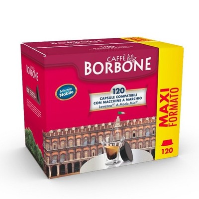 CAPSULE MONODOSE DI CAFFE' MISCELA NOBILE BLU COMPATIBILI MACCHINE LAVAZZA A MOD