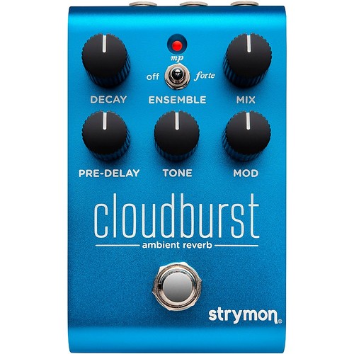 Strymon CloudBurst Ambient Reverb Effects Pedal Blue LN