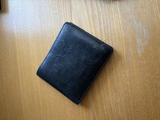Vintage Harley Davidson  Cow Leather Wallet (made In USA)