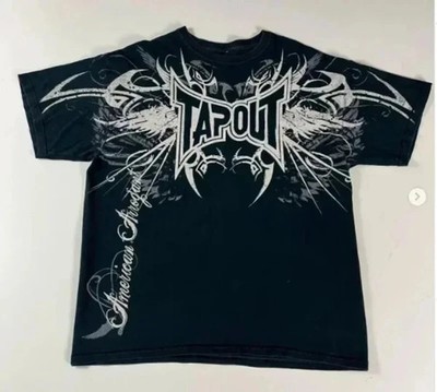 Y2K Tapout Graphic T-Shirt Men s Oversized Hip Hop Harajuku Streetwear Tee