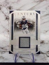 2023 National Treasures - Gold Century Materials  #CEN-CLB CeeDee Lamb /25