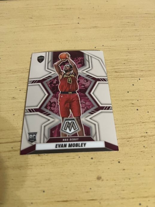 2021-22 Mosaic Evan Mobley NBA Debut Base RC Cavs Rookie NBA #263