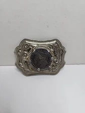 1880 Morgan Silver Dollar Sterling Silver Belt Buckle 