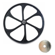 29" Bike Alum Alloy Rear Mag Wheel 135mm w/44T Sprocket- Bicycle Wheel