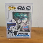 Funko Pop! Star Wars Captain Rex #274 Fall Convention Exclusive Autographed JSA