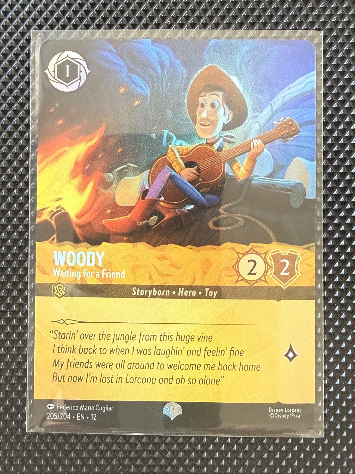 Lorcana: Woody 205/204 - Waiting for a Friend (Epic) - Wilds Unknown (12)