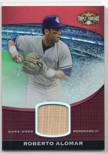 2011 Topps Triple Threads - Roberto Alomar 28/36 Relic Blue Jays TTUSR-43 HOF