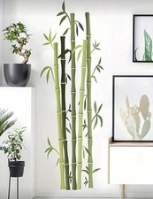 BNIB Bamboo Self Adhesive Wall Decal