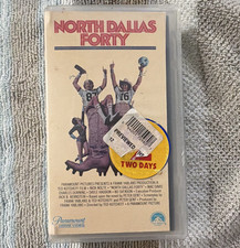 North Dallas Forty VHS (1979) NTSC Full Screen R Drama/Sports Paramount Nolte