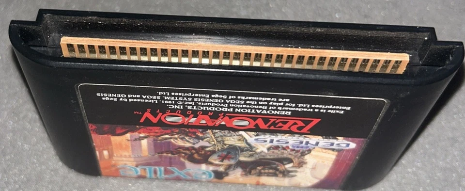 Exile ~ Sega Genesis ~ #J164 - Image 2 of 3