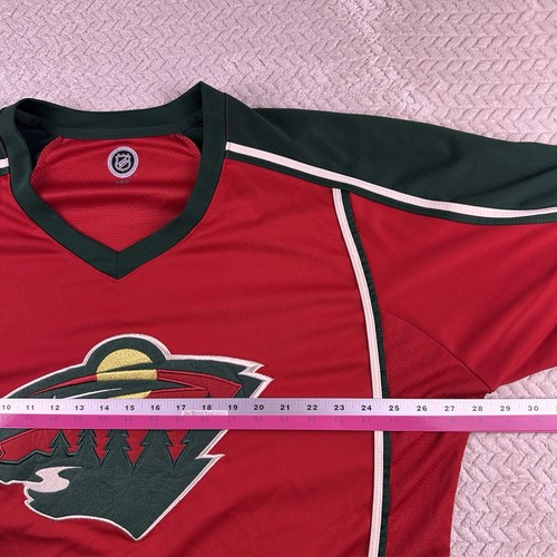 Minnesota Wild Hockey Jersey Official Licensed Team apparel Size Adult Large - Picture 9 of 15