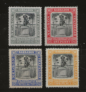 Barbados SG 145..49, mint
