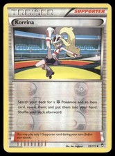 Korrina 95/111 Uncommon Furious Fists Pokemon Reverse Holo Heavily Played on eBay