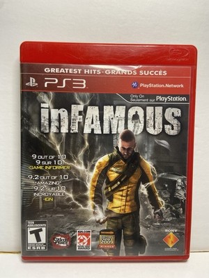 inFamous Greatest Hits (Sony PlayStation 3, 2009) PS3 Video Game Complete CIB
