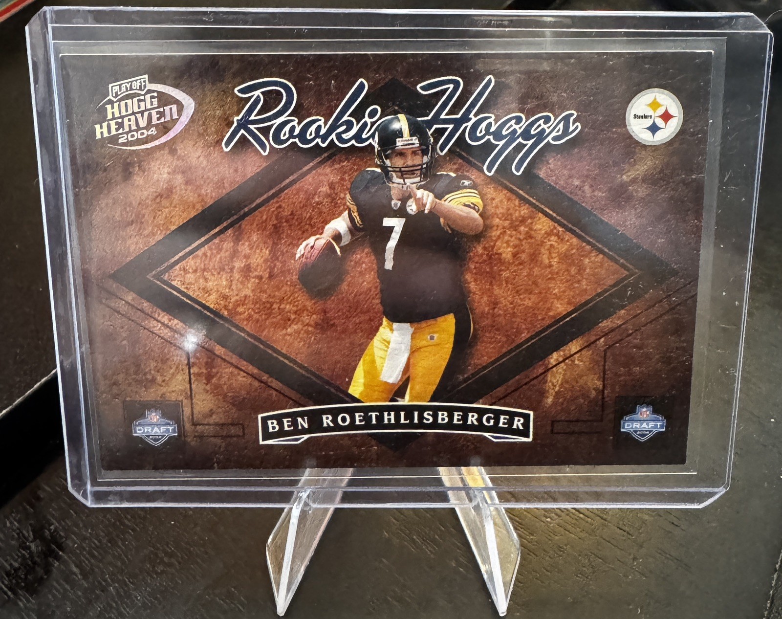 Ben Roethlisberger Playoff Hogg Heaven Rookie Hoggs #RH11 Base