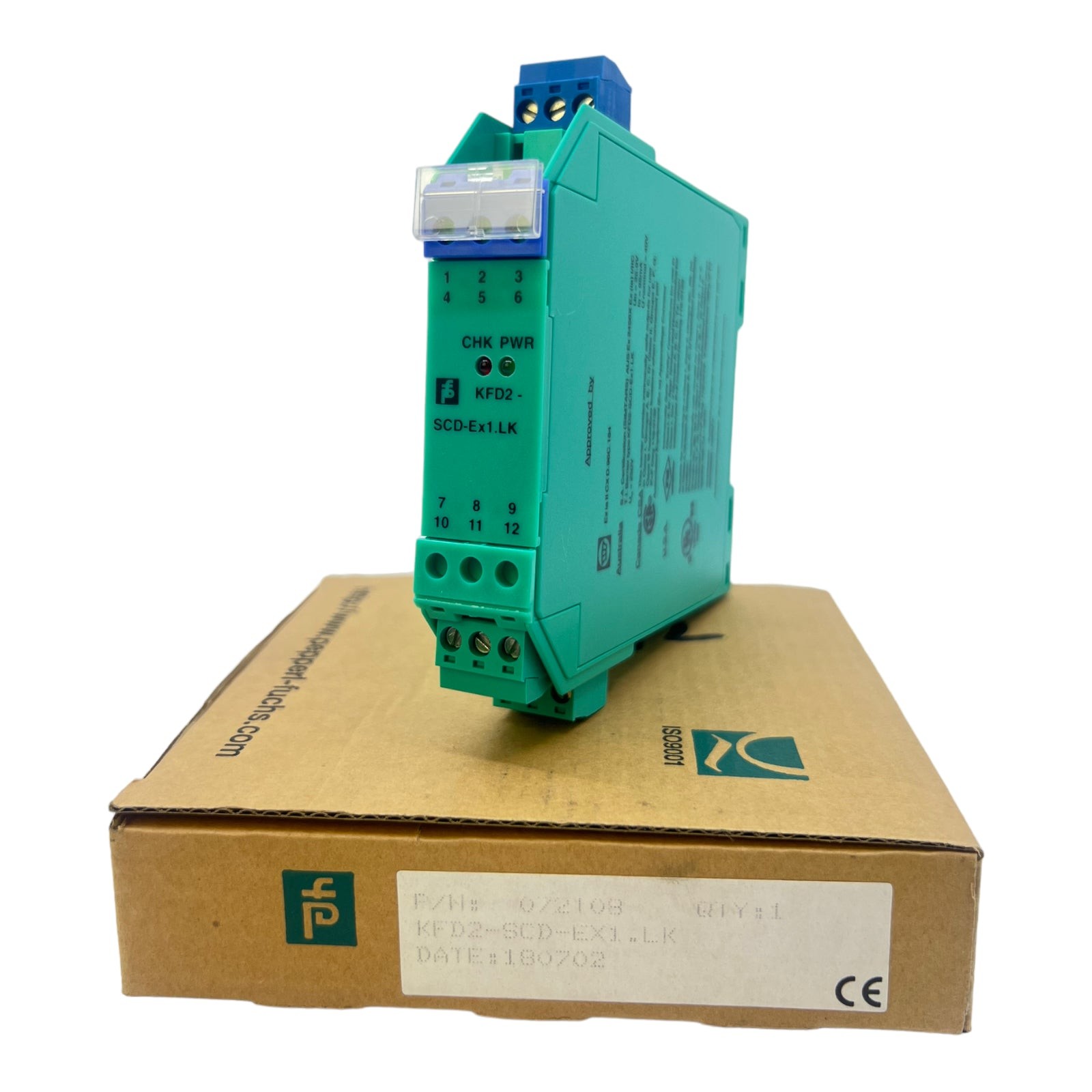 Pepperl+Fuchs KFD2-SCD-EX1.LK SMART Output Driver 72108 20-35V DC -20°C-+60°c