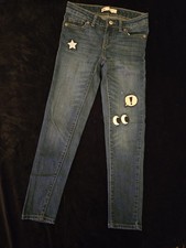 Levis Super Skinny Size 7 Embelished Jeans