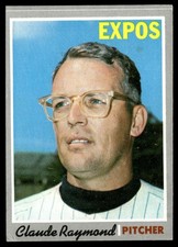 1970 Topps Claude Raymond Montreal Expos #268