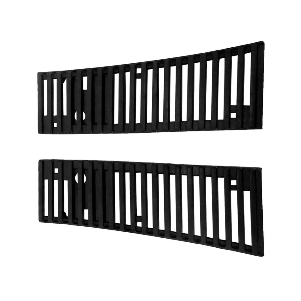 For Nissan D21 Hardbody Pickup 1986-1997 Truck Vent Grille Black Pair LR - Imagem 2 de 4