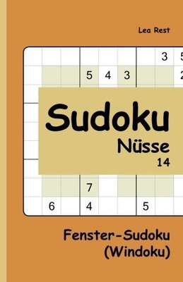 SUDOKU NUSSE 14: FENSTER-SUDOKU (WINDOKU) (GERMAN EDITION) By Lea Rest BRAND NEW