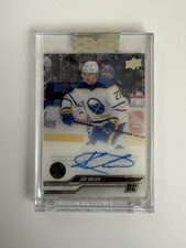 2023-24 Upper Deck Clear Cut Auto JIRI KULICH #CC-KH Buffalo Sabers