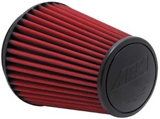 Aem 21-2100dk Dryflow Red Synthetic Round Air Filter W 6 Flange Inlet Diameter Aem 21-2100dk Dryflow Red Synthetic Round Air Filter W 6 Flange Inlet Diameter