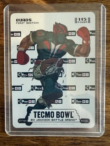 Bo Jackson Battle Arena Tecmo Bowl Quads Sore Thumb Brawl ST750 Saquan Barkley