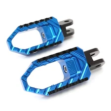 Touring Blue Anti Slip Front Foot Pegs For 899 Panigale S/R 13 14 15 16 17