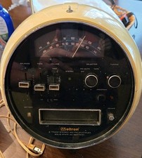 Vintage Weltron 2001 Space Ball 8 Track Player - AM/FM Radio