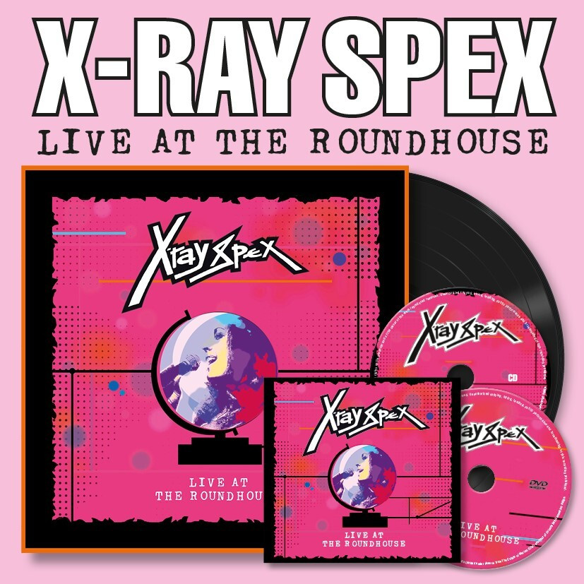 X-Ray Spex Live at the Roundhouse (CD) Album with DVD
